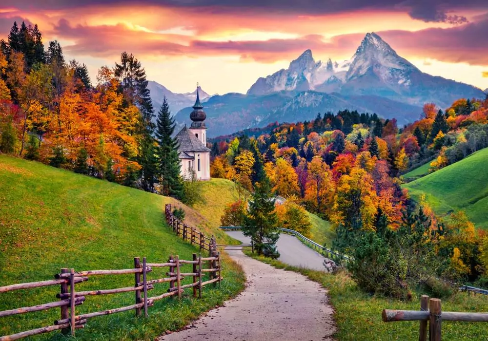 beautiful landscape germany