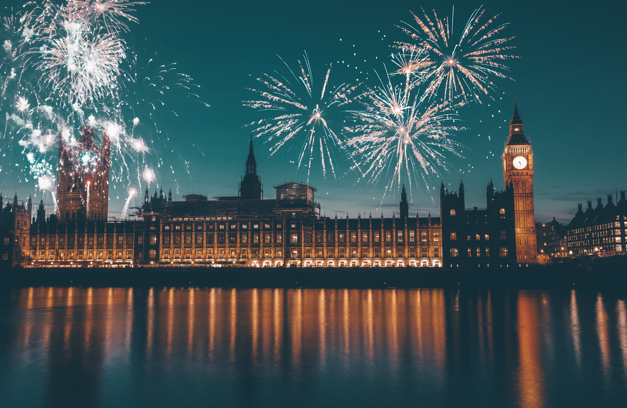 Celebrating New Year in London