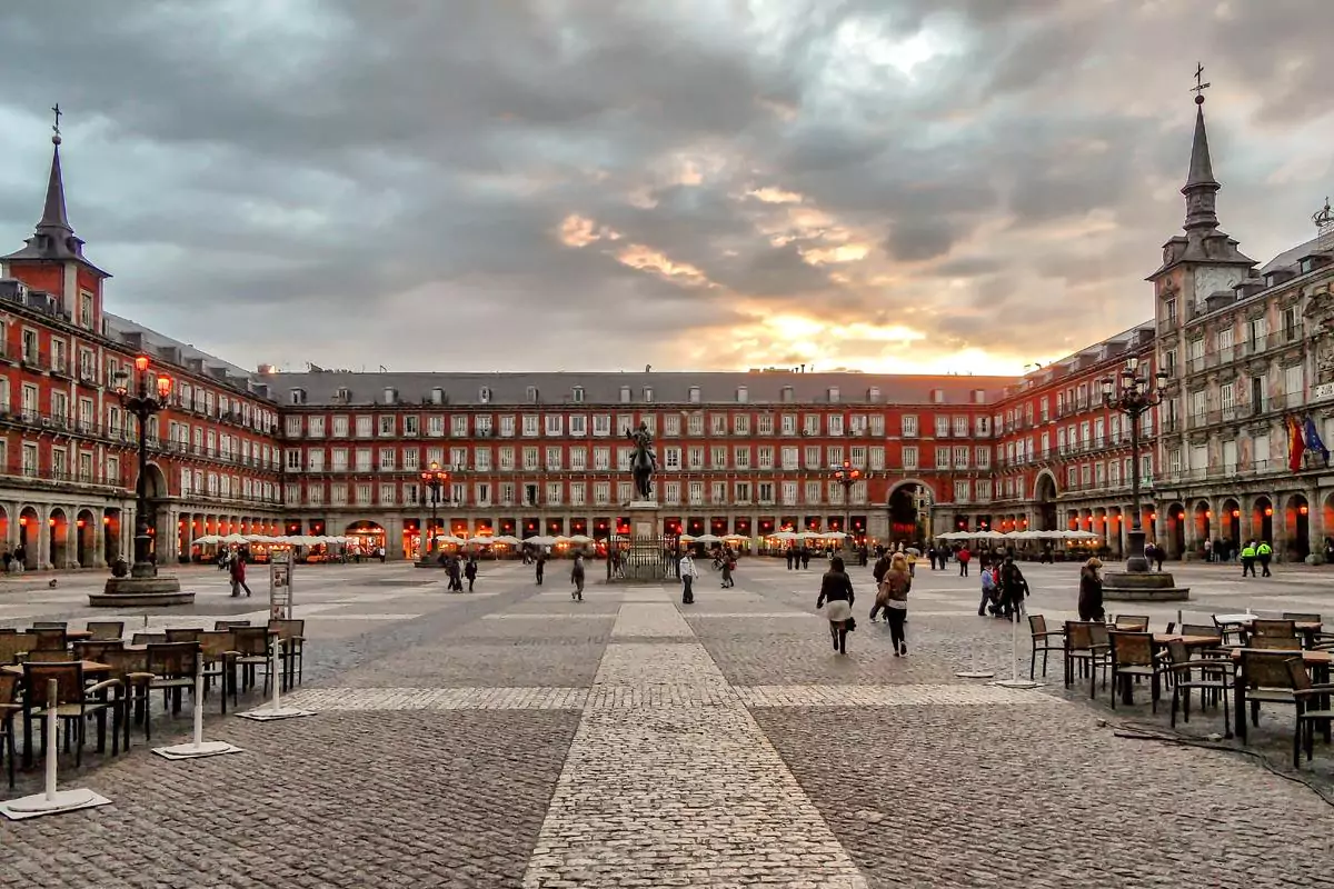 espana madrid plazamayor