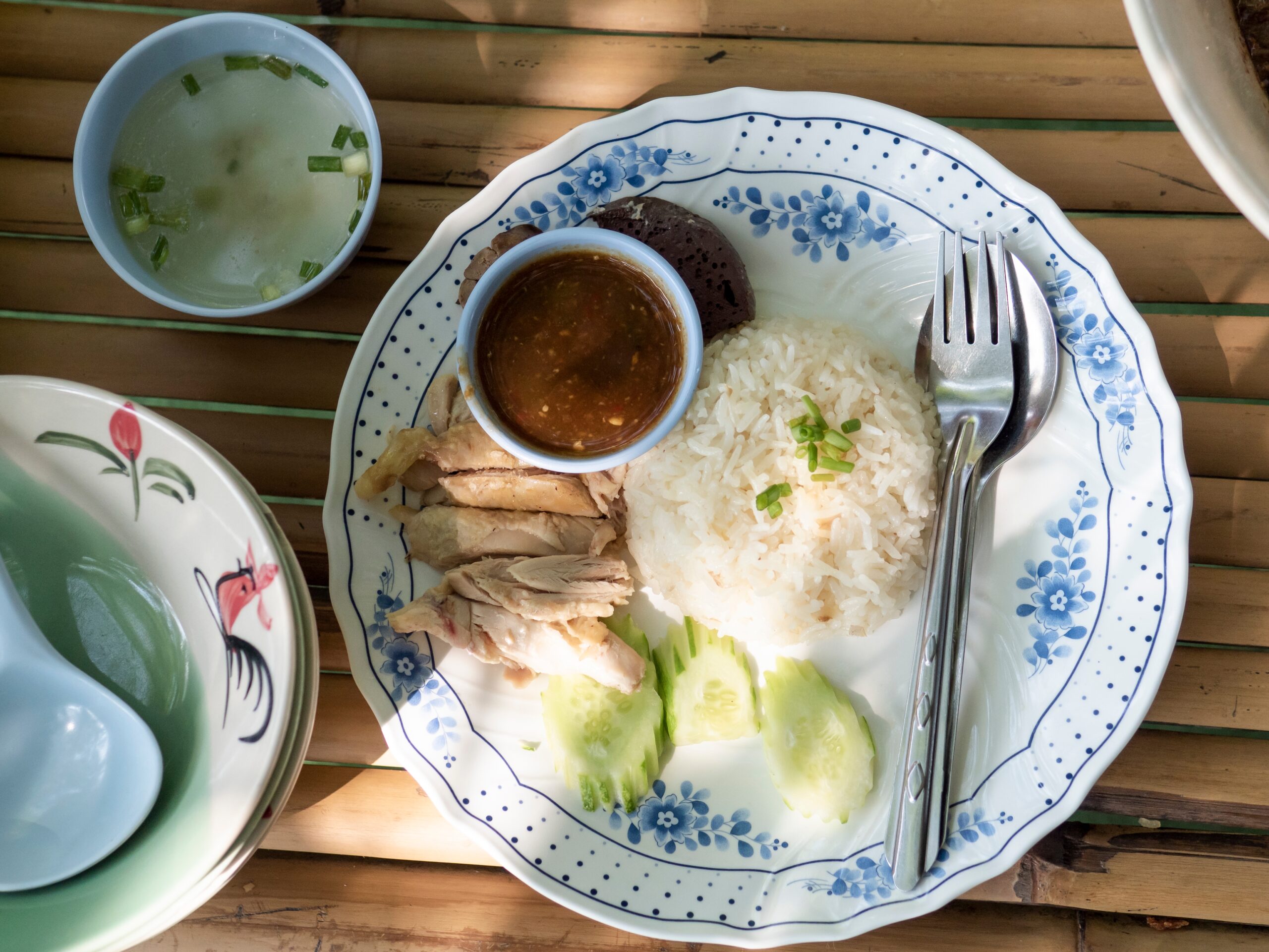 Hainanese chicken rice