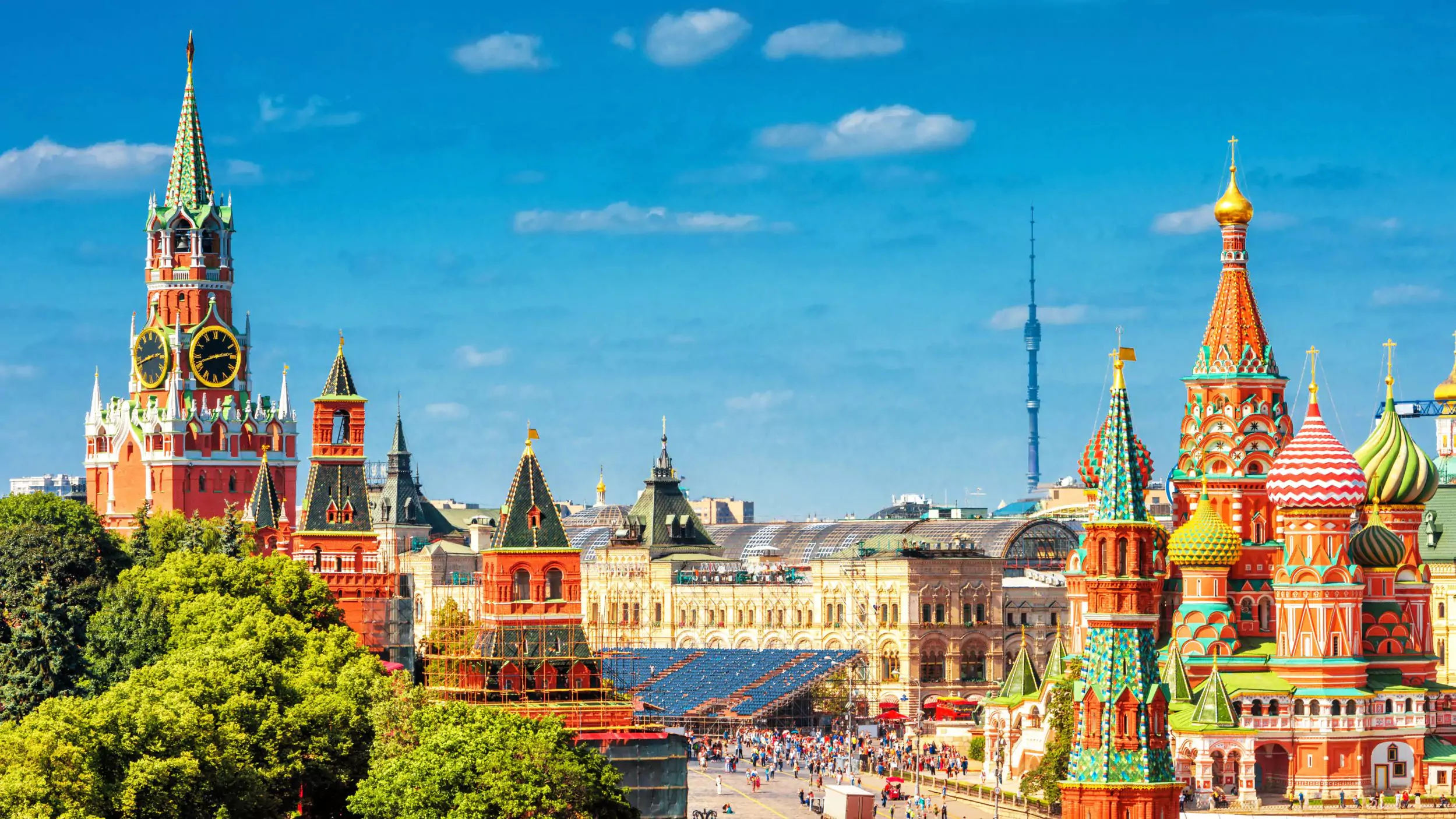 saint basils cathedral and the red square