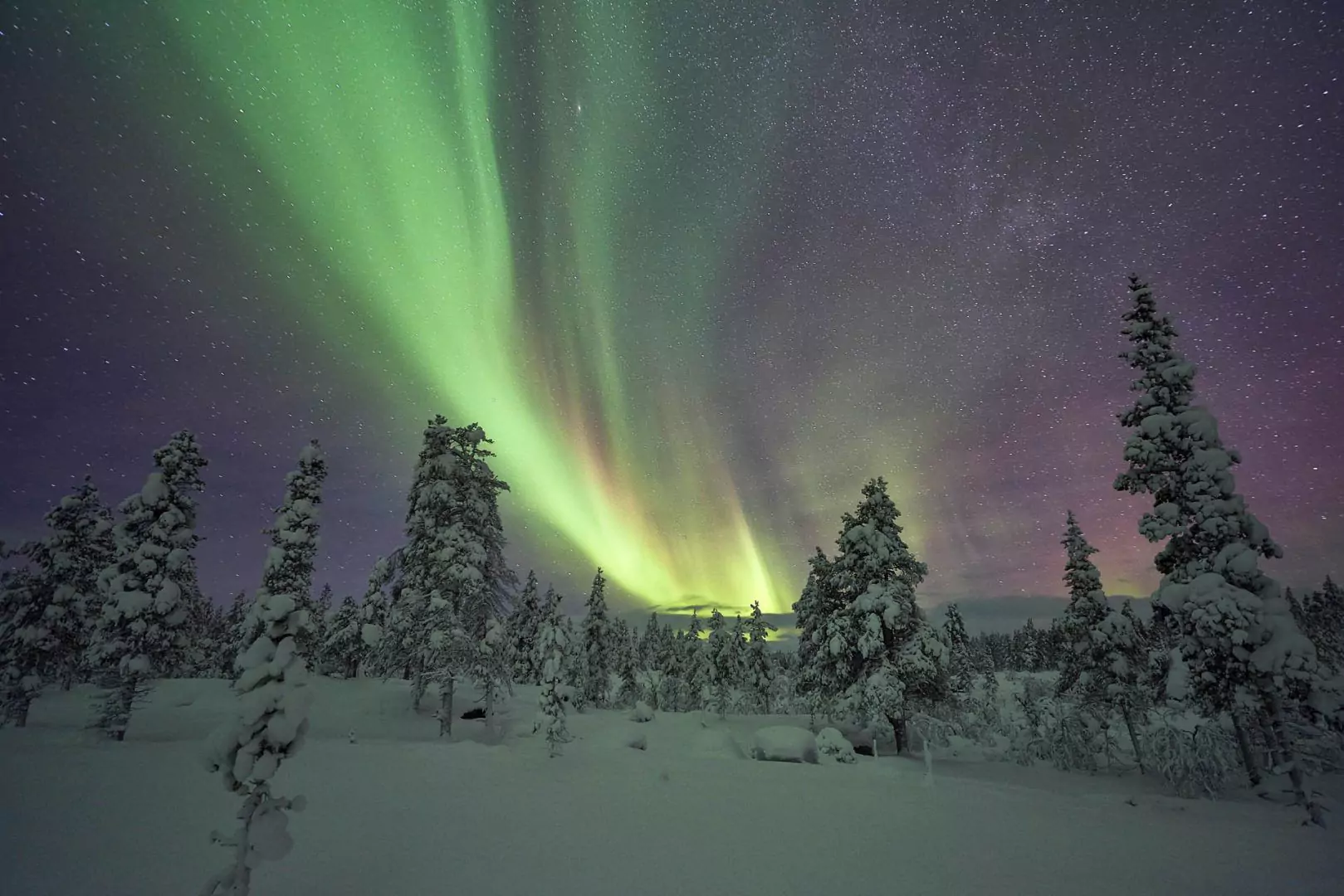 sweden lapland northern lights shutterstock